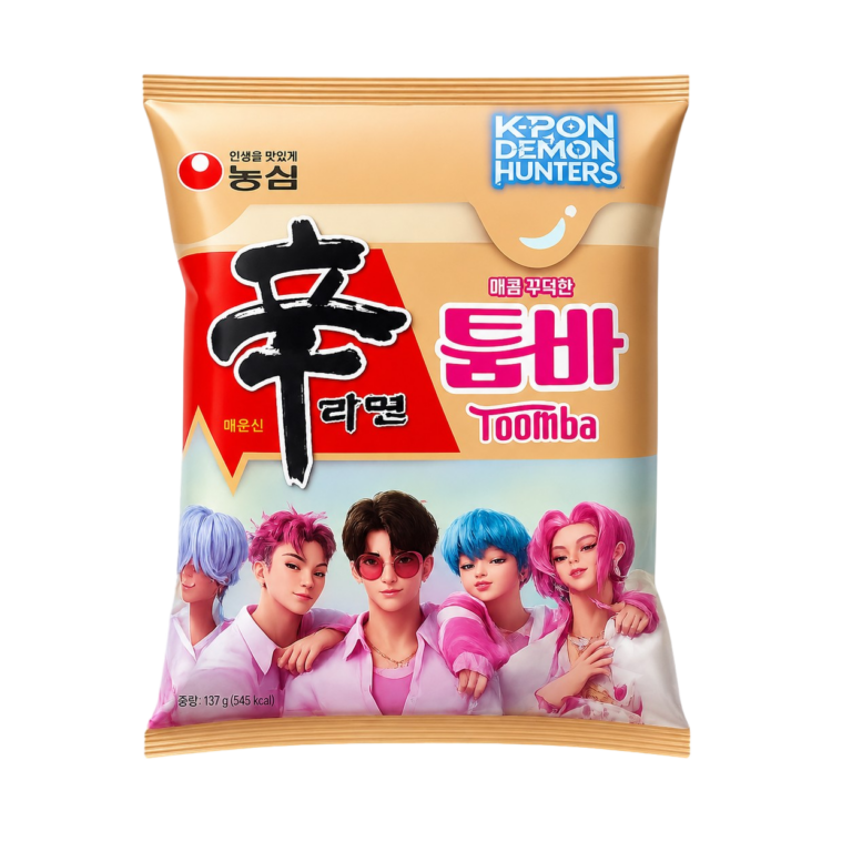 NONGSHIM FIDEOS SHIN TOOMBA EDICIÓN K-POP 137G