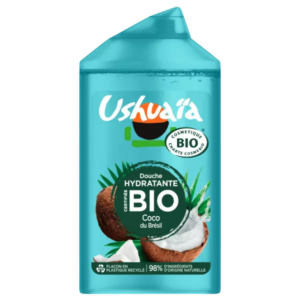 USHUAIA GEL DOUCHE BIO VANILLE OU COCO 250ML
