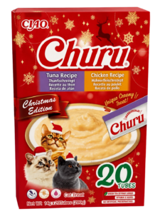 CHURU SNACK MIX GATOS 20X14G
