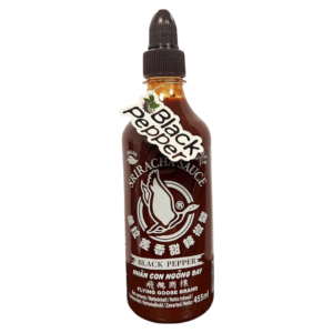 FLYING GOOSE SAUCE SRIRACHA BLACK PEPPER 455ML