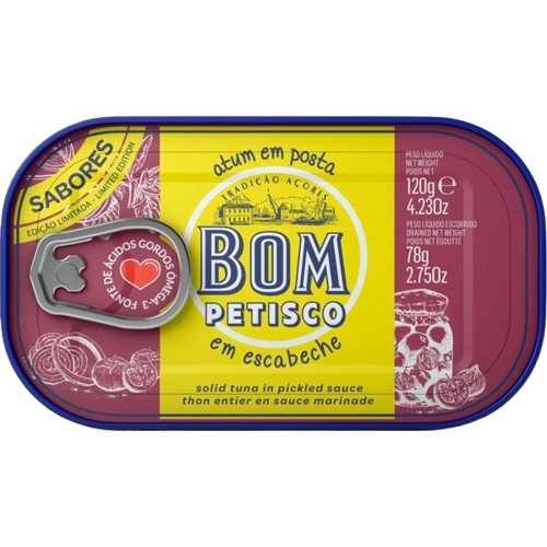 BOM PETISCO ATUM EM ESCABECHE 78G