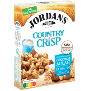 JORDANS CÉRÉALES CHOCOLAT AU LAIT 550G