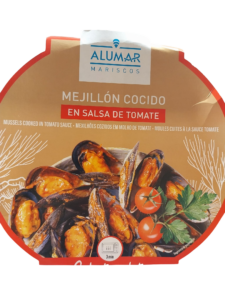 ALUMAR MEXILHÃO COZIDO MOLHO DE TOMATE 500G