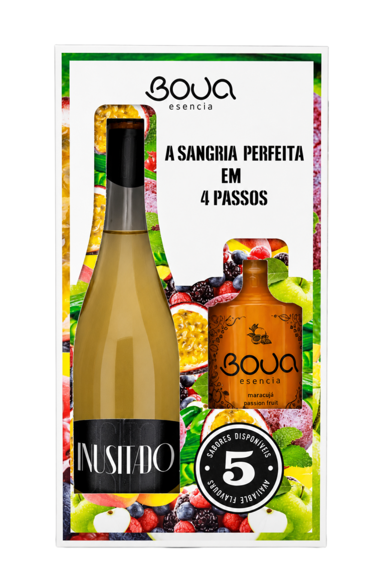 BOUA SANGRIA ESPUMANTE MARACUJÁ / FRUTOS VERMELHOS 75CL