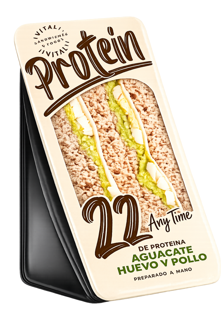VITAL PROTEIN SANDUÍCHE DE FRANGO COM GUACAMOLE E OVO