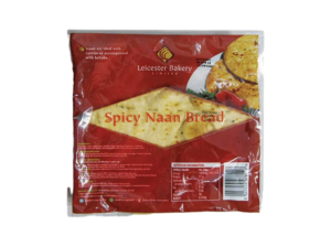 LEICESTER BAKERY PÃO NAAN PICANTE 4UD