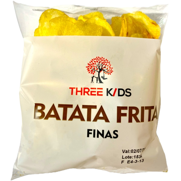 THREE KIDS BATATAS FRITAS FINAS 45G