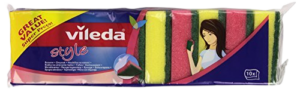 VILEDA ESPONJA + ESFREGÃO PACK 10UN