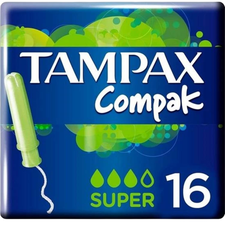 TAMPAX COMPAK SUPER 16 UDS