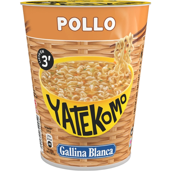 GALLINA BLANCA YATEKOMO POLLO VASO 60G