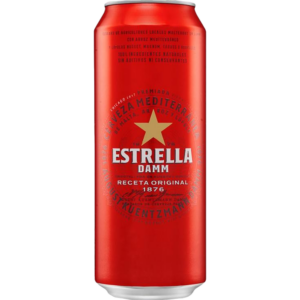 ESTRELLA DAMM CERVEJA LATA 50CL