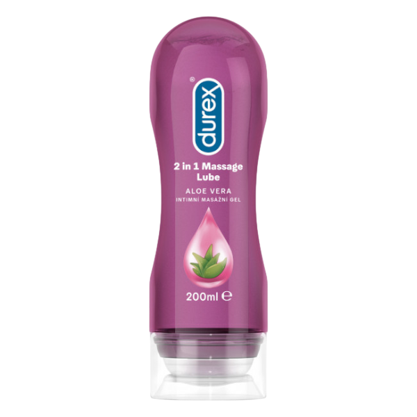 DUREX LUBRIFICANTE 2 EM 1 ALOÉ VERA 200ML